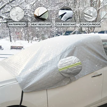 Car Sun Shade Cover Windshield Snow Cover Rearview Mirror Protector Guard Large Half All Weather Sun Shade Car Cover Hook Straps
Car Sun Shade Cover Windshield Snow Cover Rearview Mirror Protector Guard Large Half All Weather Sun Shade Car Cover Hook Straps