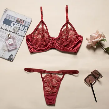 Aduloty Ultrathin Sexy Bra Set Brassiere Women Lingerie Sets Bras Lace Underwear Set Transparent Two-piece Satin silk pajamas
Aduloty Ultrathin Sexy Bra Set Brassiere Women Lingerie Sets Bras Lace Underwear Set Transparent Two-piece Satin silk pajamas
