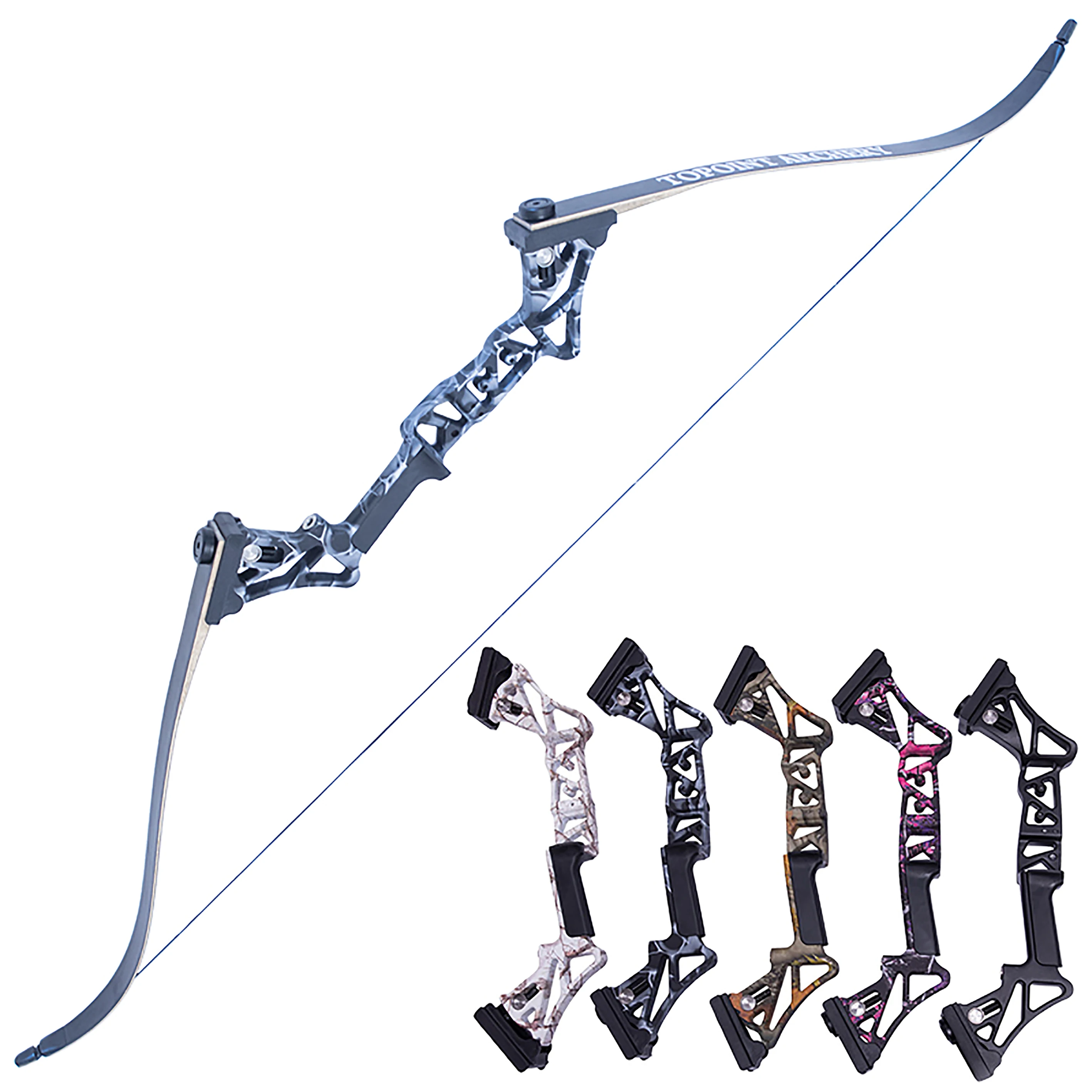 58inches 5 colors Recurve Bow 30 35 40 45 50lbs Take Down Recurve Bow For Out door Recurve Bow Hunting Shooting
58inches 5 colors Recurve Bow 30 35 40 45 50lbs Take Down Recurve Bow For Out door Recurve Bow Hunting Shooting