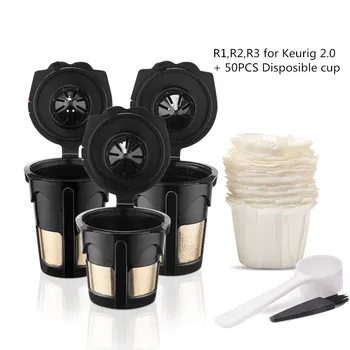 3 pc Reusable Coffee Filter for Keurig 2.0 k200 k300 k400 k500 k450 Brewers R1,R2,R3 k Cup Reusable Coffee Filter
3 pc Reusable Coffee Filter for Keurig 2.0 k200 k300 k400 k500 k450 Brewers R1,R2,R3 k Cup Reusable Coffee Filter