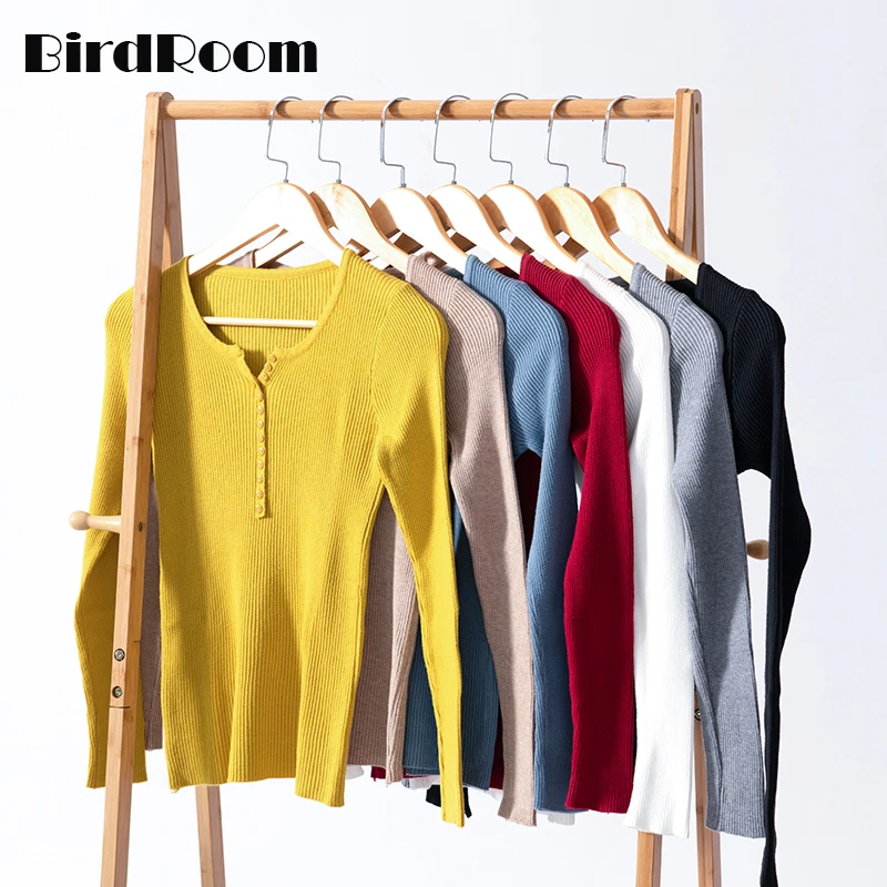 Button Deep V Neck Sweater Women Basic Slim Knitted Pullover Women Sweaters and Pullovers Knit Jumper Elastic Solid Sweater
Button Deep V Neck Sweater Women Basic Slim Knitted Pullover Women Sweaters and Pullovers Knit Jumper Elastic Solid Sweater
