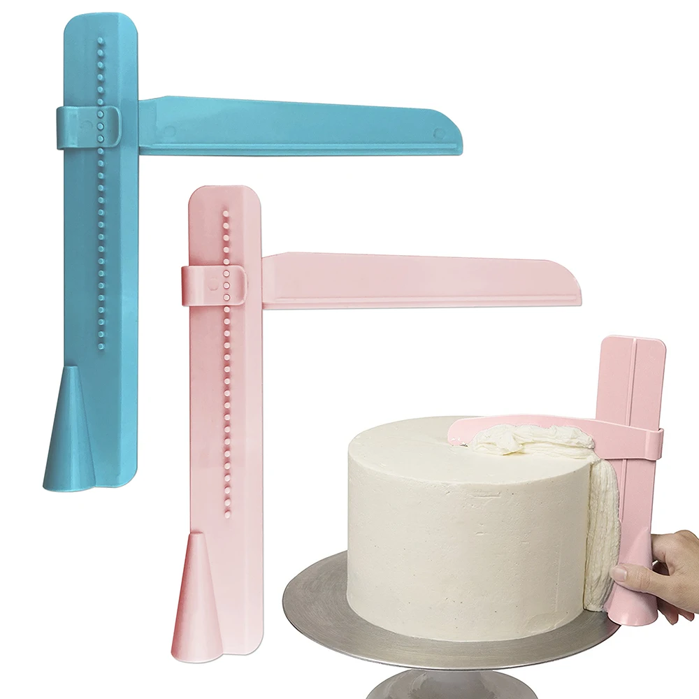 Adjustable Cake Decorating Tools Plastic Screed Edge Cream Spatula Baking Mold For The Kitchen Turntable DIY Tool Set
Adjustable Cake Decorating Tools Plastic Screed Edge Cream Spatula Baking Mold For The Kitchen Turntable DIY Tool Set