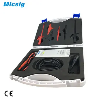 Micsig Oscilloscope 1300V 100MHz High Voltage Differential Probe Kit 3.5ns Rise Time 50X/500X Attenuation Rate DP10013
Micsig Oscilloscope 1300V 100MHz High Voltage Differential Probe Kit 3.5ns Rise Time 50X/500X Attenuation Rate DP10013