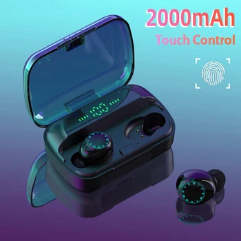 Ottwn Wireless Headsets F9 TWS Bluetooth Earphones Waterproof Headset 2000mAh Noise Cancel LED Display Sport Earbuds for iphone
Ottwn Wireless Headsets F9 TWS Bluetooth Earphones Waterproof Headset 2000mAh Noise Cancel LED Display Sport Earbuds for iphone