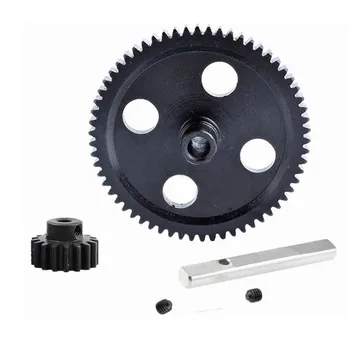 Metal Gear 0088 Motor Pinion Gears Center 0015 Reduction Gear 62T+17T for WLtoys 1/12 12428 12423 RC Crawler Short Course Truck
Metal Gear 0088 Motor Pinion Gears Center 0015 Reduction Gear 62T+17T for WLtoys 1/12 12428 12423 RC Crawler Short Course Truck