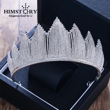 Himstory New Magnificent Crystal Rhinestone Queen Tiara Crown Big Diadem for Women Crown Wedding Dress Hair jewelry Accessories 
Himstory New Magnificent Crystal Rhinestone Queen Tiara Crown Big Diadem for Women Crown Wedding Dress Hair jewelry Accessories