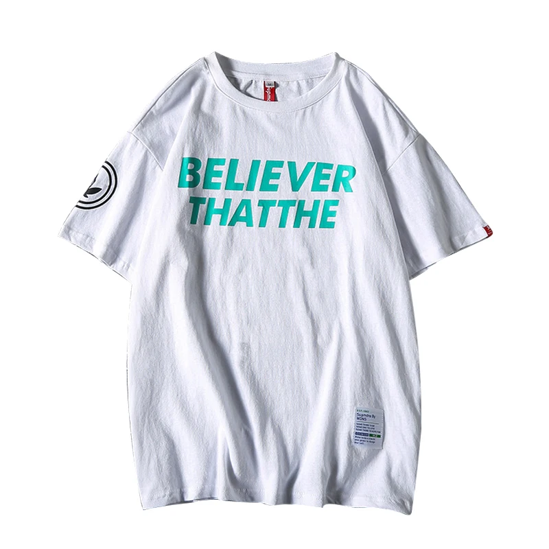 Zuolunouba 2020 Summer New Harajuku Style Wild Black Short-sleeved Men T-shirt Trend Casual Loose Letter Printing Boys Tees Tops
Zuolunouba 2020 Summer New Harajuku Style Wild Black Short-sleeved Men T-shirt Trend Casual Loose Letter Printing Boys Tees Tops