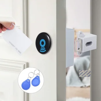 RFID Electronic Hidden Cabinet Lock DIY Free Opening Intelligent Sensor Closet Wardrobe Shoe Drawer Cupboard Pantry
RFID Electronic Hidden Cabinet Lock DIY Free Opening Intelligent Sensor Closet Wardrobe Shoe Drawer Cupboard Pantry