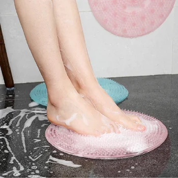Silicone Bathroom Sucker Non-slip Mat Lazy Foot Bath Bath Artifact Rub Back Massage Pad Foot Peeling Foot Scrub Brush
Silicone Bathroom Sucker Non-slip Mat Lazy Foot Bath Bath Artifact Rub Back Massage Pad Foot Peeling Foot Scrub Brush