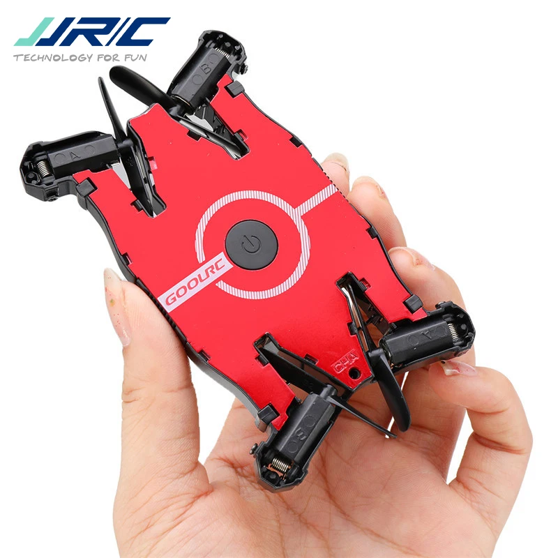 JJRC T49 Wifi FPV Auto Foldable Arm RC Quadcopter Mini Selfie Drone HD Camera Helicopter Christmas Gift Kid VS H37 E57
JJRC T49 Wifi FPV Auto Foldable Arm RC Quadcopter Mini Selfie Drone HD Camera Helicopter Christmas Gift Kid VS H37 E57
