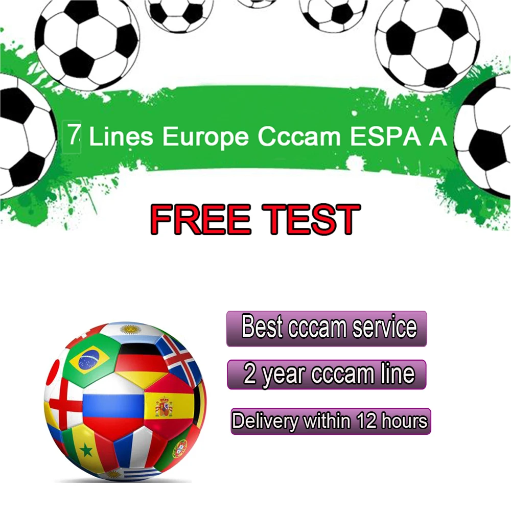 Most stable cccams for Europe Cccam clines for 1 Years Spain CCCAM lines use for GTmedia V9 Super V8 Nova Satellite TV Receiver
Most stable cccams for Europe Cccam clines for 1 Years Spain CCCAM lines use for GTmedia V9 Super V8 Nova Satellite TV Receiver