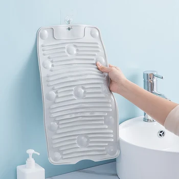 Practical Laundry Tool easy to store Household Portable Folding Washboard Mini Silicone Anti-slip Laundry Mat Washing Board
Practical Laundry Tool easy to store Household Portable Folding Washboard Mini Silicone Anti-slip Laundry Mat Washing Board