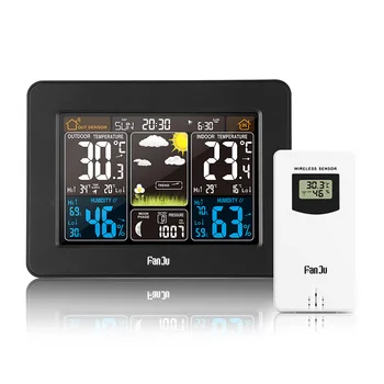 2019 New Weather Station Wireless Digital Color Forecast Alarm Indoor Outdoor Thermometer Hygrometer Sensor Backlight Clock
2019 New Weather Station Wireless Digital Color Forecast Alarm Indoor Outdoor Thermometer Hygrometer Sensor Backlight Clock
