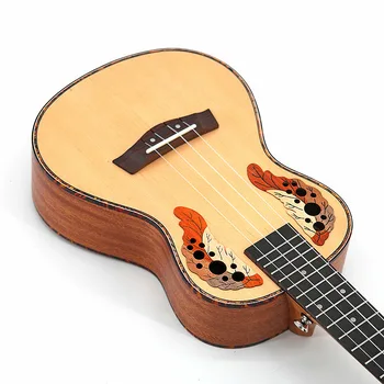 23 inch ukulele lily Ukrainian lily four to small guitar ukulele spruce grape hole factory direct
23 inch ukulele lily Ukrainian lily four to small guitar ukulele spruce grape hole factory direct