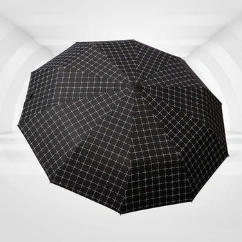 Wind Resistant Three Folding Automatic Umbrella Rain Women Auto Luxury Big Windproof Umbrellas Men Frame Windproof 10K Parasol
Wind Resistant Three Folding Automatic Umbrella Rain Women Auto Luxury Big Windproof Umbrellas Men Frame Windproof 10K Parasol