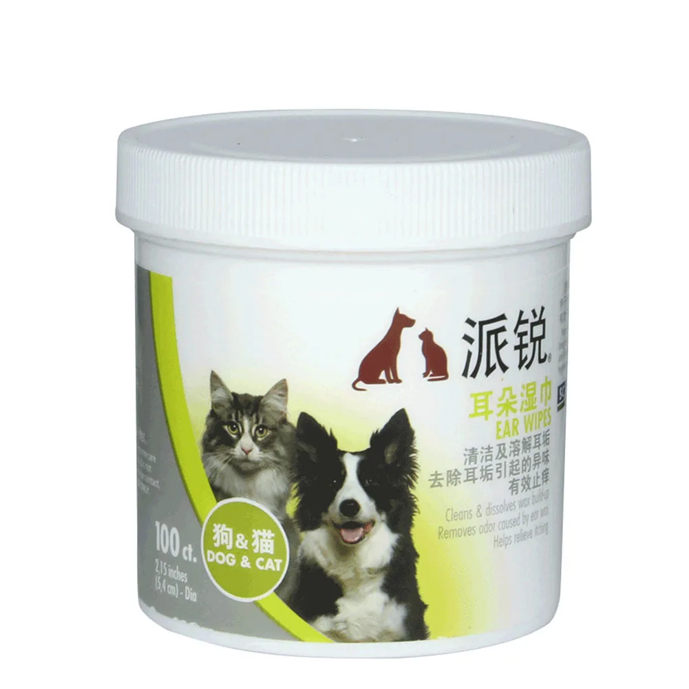 100Pcs Non-irritating Non-woven Fabric Cleaner Dog Cat Hygiene Stop Itching Gentle Deodorize Pet Portable Ear Wipes Disposable
100Pcs Non-irritating Non-woven Fabric Cleaner Dog Cat Hygiene Stop Itching Gentle Deodorize Pet Portable Ear Wipes Disposable