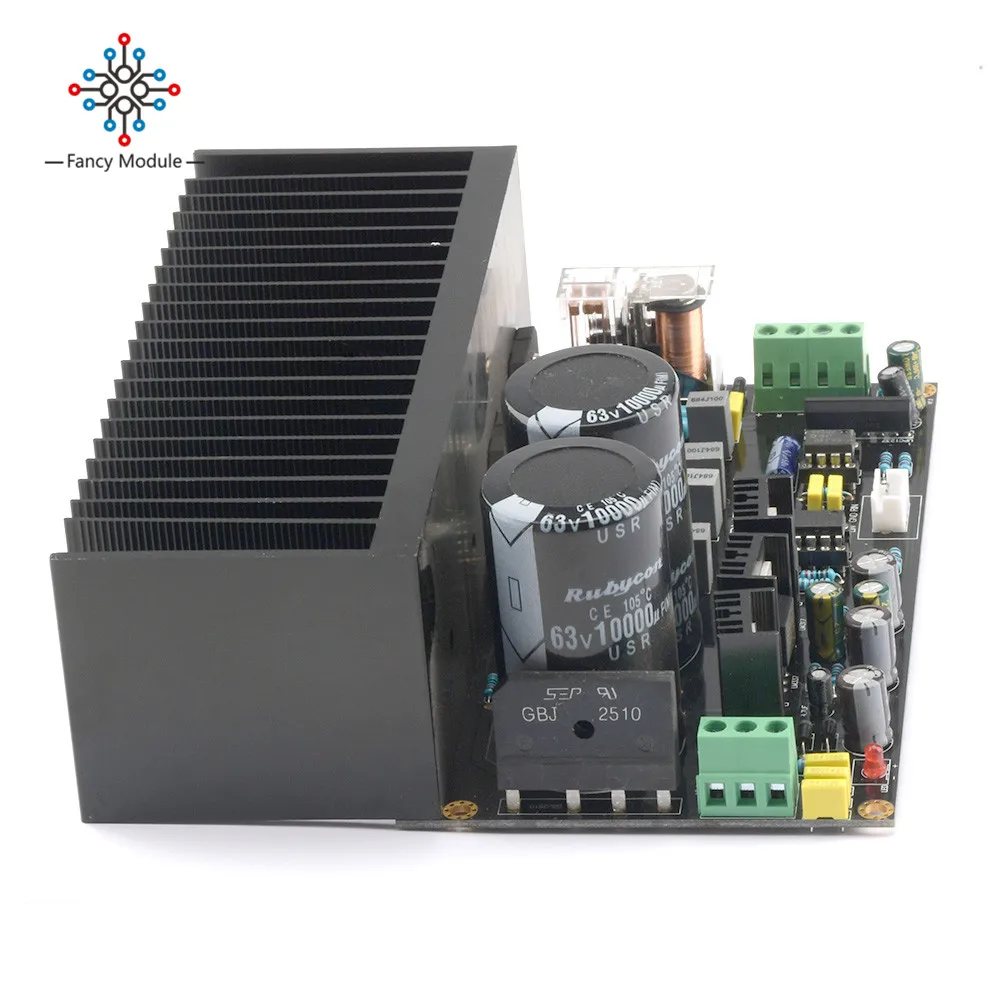 LM3886 Stereo High Power 2.0 Amplifier Board OP07 DC Servo 5534 Pre-amplifier Immersion Gold PCB Finished Product | Инструменты