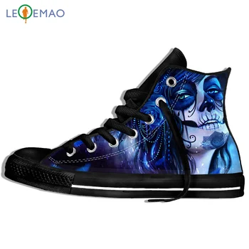 Outdoor Walking Shoes MaskedWoman Men Skull Print Peking Opera Halloween Sport Shoes Comfortable Lace-up Students Sneakers
Outdoor Walking Shoes MaskedWoman Men Skull Print Peking Opera Halloween Sport Shoes Comfortable Lace-up Students Sneakers