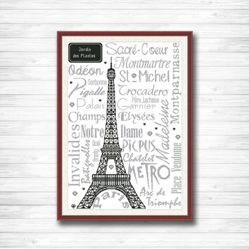 Eiffel Tower metro scenery painting dmc 14CT 11CT counted cross stitch Needlework Set Embroidery kits chinese cross stitch
Eiffel Tower metro scenery painting dmc 14CT 11CT counted cross stitch Needlework Set Embroidery kits chinese cross stitch