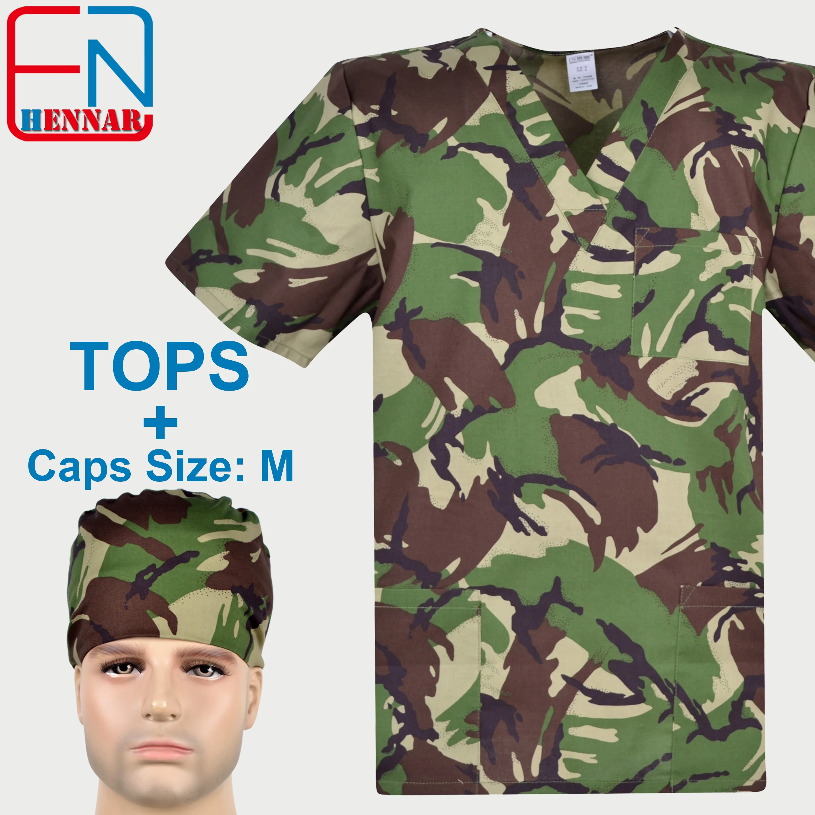 NEW 1908 Hennar Brand men medical scrub top 100% cotton Medical uniforms
NEW 1908 Hennar Brand men medical scrub top 100% cotton Medical uniforms