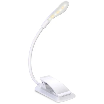 Reading Lamp Book Clamp, Contact Switch Clamp Lamp USB Rechargeable, 7 LEDs Book Lamp, 360 ° Flexible Eye Protection Mini Clamp
Reading Lamp Book Clamp, Contact Switch Clamp Lamp USB Rechargeable, 7 LEDs Book Lamp, 360 ° Flexible Eye Protection Mini Clamp