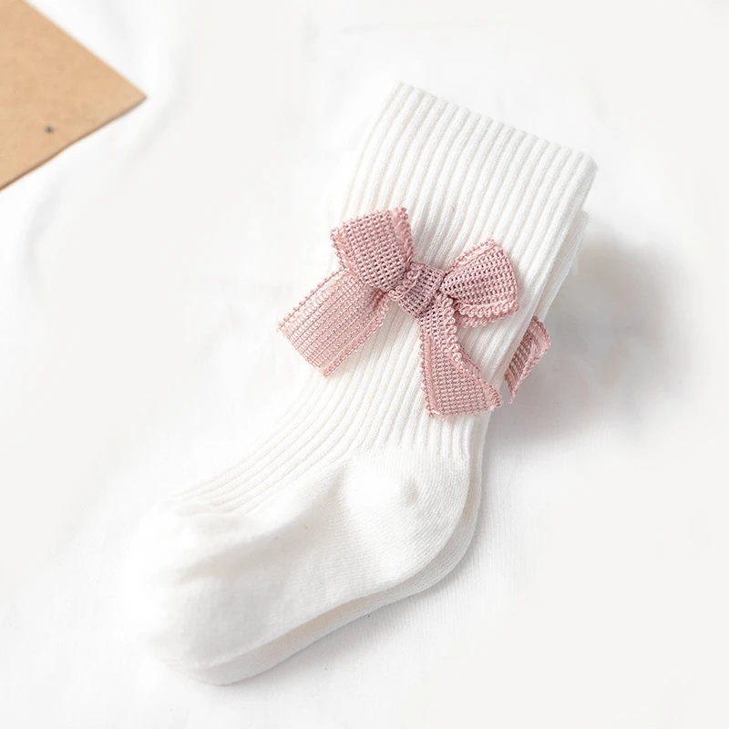 Baby Autumn Pantyhose, Solid-Color High-Waist Stretch Pants-Hoses with Bowknot Trimming for Toddler Girls, 0-4 Years
Baby Autumn Pantyhose, Solid-Color High-Waist Stretch Pants-Hoses with Bowknot Trimming for Toddler Girls, 0-4 Years