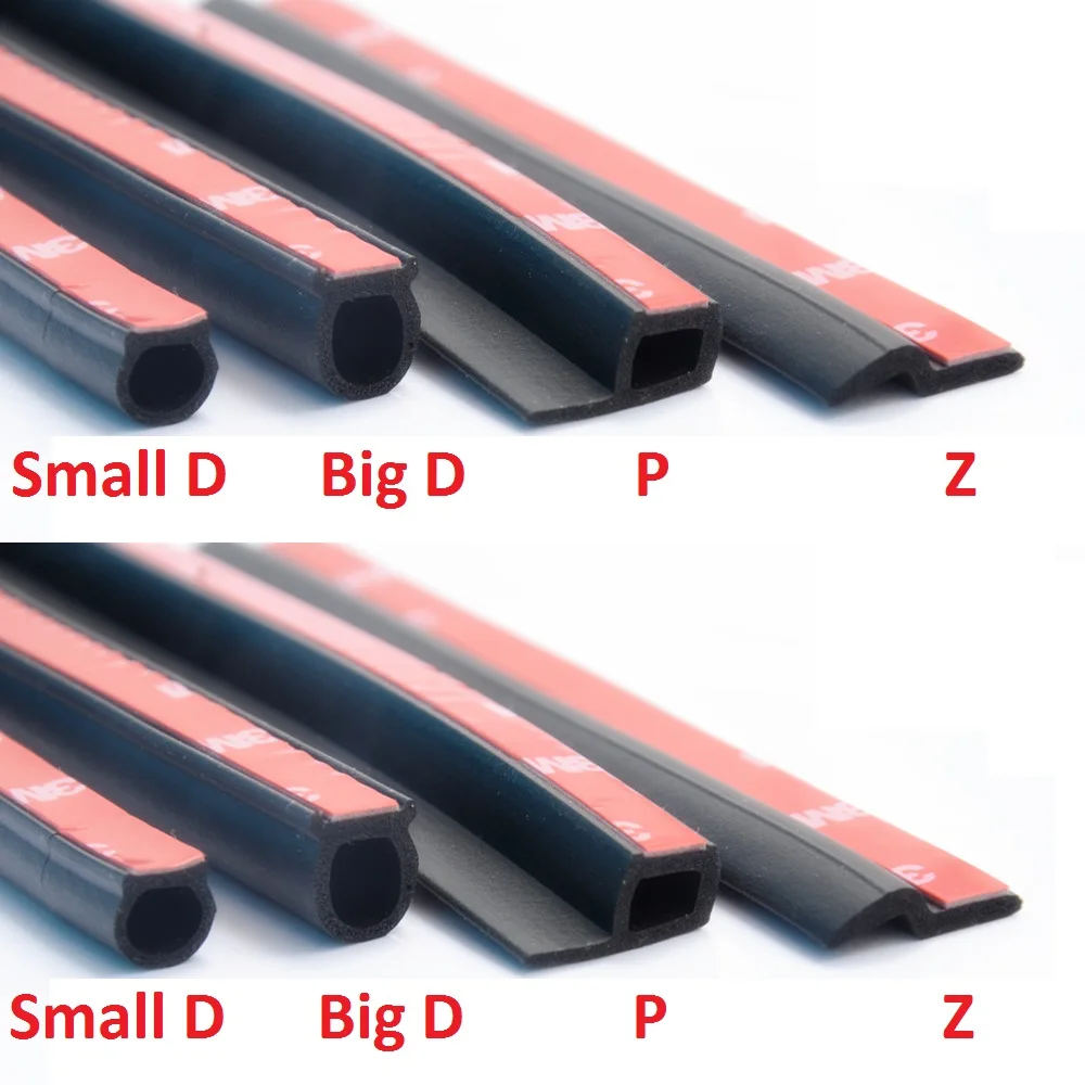 2Meter D Z P B Type 3M Adhesive Car Rubber Seal Sound Insulation Weatherstrip Edge Trim Noise Insulation Car Door Sealing Strip
2Meter D Z P B Type 3M Adhesive Car Rubber Seal Sound Insulation Weatherstrip Edge Trim Noise Insulation Car Door Sealing Strip