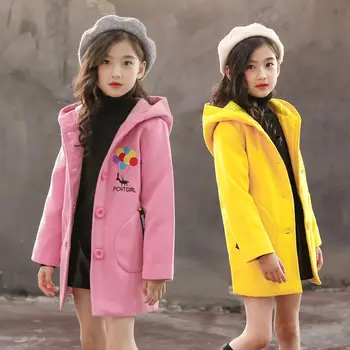 Girls Woolen Coat 2019 Autumn Girls Spring Children's Clothing Autumn and Winter Wear Large Children's Woolen Hooded Coat
Girls Woolen Coat 2019 Autumn Girls Spring Children's Clothing Autumn and Winter Wear Large Children's Woolen Hooded Coat