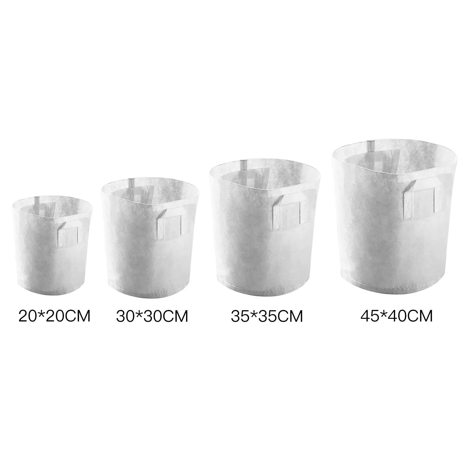 20Pcs Different Sizes Biodegradable Non-woven Seedling Pots Eco-Friendly Planting Bags Nursery Bag Plant Grow Bags Fabric Pouch
20Pcs Different Sizes Biodegradable Non-woven Seedling Pots Eco-Friendly Planting Bags Nursery Bag Plant Grow Bags Fabric Pouch