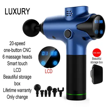 Touch Screen Muscle Massage Gun Deep Relaxation Massage Equipment Health Massage High Frequency Vibration Impact Fascial Gun
Touch Screen Muscle Massage Gun Deep Relaxation Massage Equipment Health Massage High Frequency Vibration Impact Fascial Gun