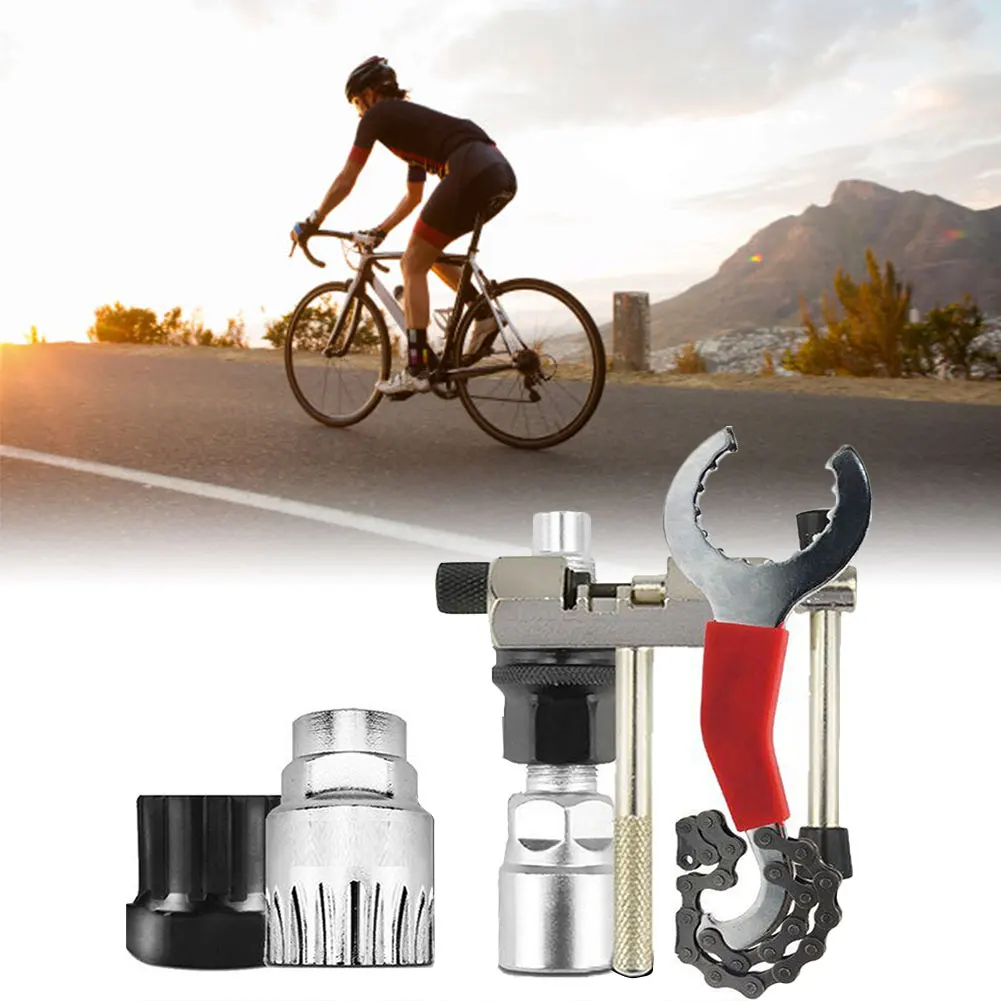 Bicycle Accessories Emergency Repair Tool Set Portable Kit Set Chain Whip Rivet Extractor Crank Remover for MTB/RB Universal
Bicycle Accessories Emergency Repair Tool Set Portable Kit Set Chain Whip Rivet Extractor Crank Remover for MTB/RB Universal