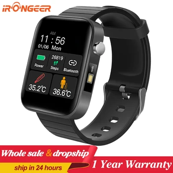 2020 Fashion T68 Watch Men 1.54inch TFT Square Watch IP67 Waterproof Heart Rate Blood Pressure Body Temperature Watches For Men
2020 Fashion T68 Watch Men 1.54inch TFT Square Watch IP67 Waterproof Heart Rate Blood Pressure Body Temperature Watches For Men
