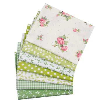 7Pieces 50x40cm,Green Floral Series Printed Cotton Fabric For Patchwork ,Sewing Quilting Material Needlework Child Baby Fabric
7Pieces 50x40cm,Green Floral Series Printed Cotton Fabric For Patchwork ,Sewing Quilting Material Needlework Child Baby Fabric