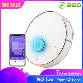 Original 360 S7 Robot Vacuum Cleaner 2KPa Large Suction Ultra-Quiet Aspirator Dust Collector Floor Mopping International Version
Original 360 S7 Robot Vacuum Cleaner 2KPa Large Suction Ultra-Quiet Aspirator Dust Collector Floor Mopping International Version