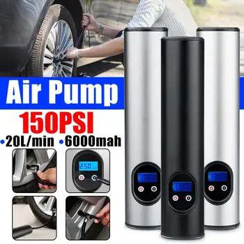 150PSI USB interface portable air compressor Inflatable pump with LCD display for car bicycles Tires Balls Swimming Ring
150PSI USB interface portable air compressor Inflatable pump with LCD display for car bicycles Tires Balls Swimming Ring