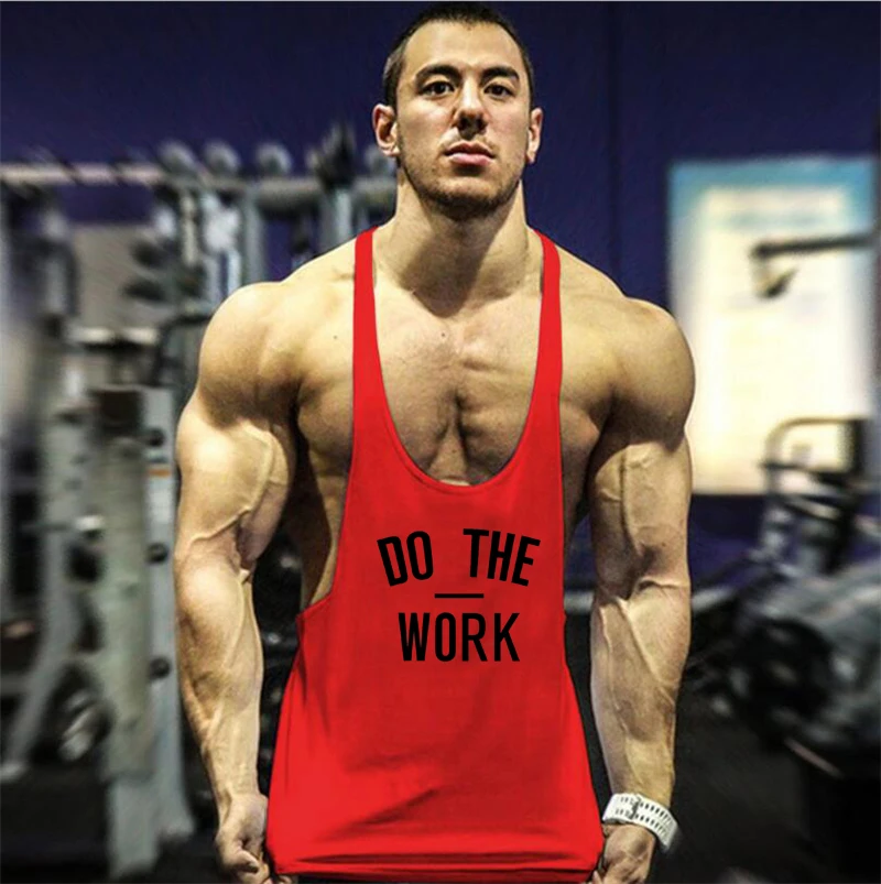 

Men's Gym Fitness Running Vest Breathable Sleeveless shirt Training Tank Top Basketball Singlet Sportswear Bodybuilding Clothing