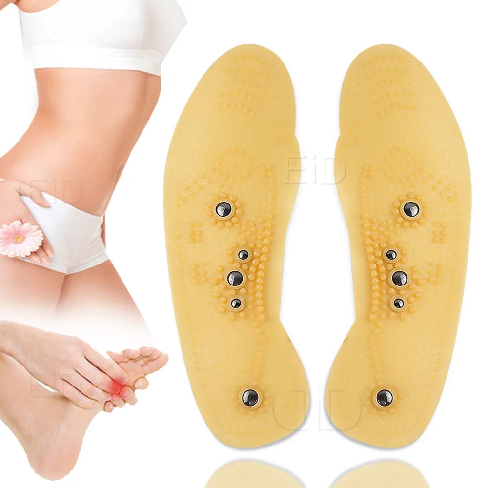 Acupressure Magnetic Foot Therapy Reflexology Pain Relief Shoe Insoles Orthopedic 1pair Washable Cutable Silicone Shoe Insole
Acupressure Magnetic Foot Therapy Reflexology Pain Relief Shoe Insoles Orthopedic 1pair Washable Cutable Silicone Shoe Insole