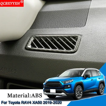 Car Styling ABS Car Dashboard Frame Air Conditioning Outlet Cover Sequins Sticker Car Accessories For Toyota RAV4 XA50 2019 2020
Car Styling ABS Car Dashboard Frame Air Conditioning Outlet Cover Sequins Sticker Car Accessories For Toyota RAV4 XA50 2019 2020
