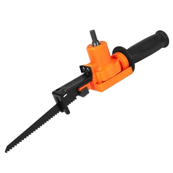 Reciprocating Saw Attachment Adapter Change Electric Drill Into Jig Saw Portable Metal Wood Cutting Tool with 2 Blades and Screw
Reciprocating Saw Attachment Adapter Change Electric Drill Into Jig Saw Portable Metal Wood Cutting Tool with 2 Blades and Screw