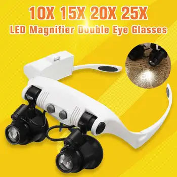 10X 15X 20X 25X 8 Lens Watch Repair Eye Glasses LED Lamp Magnifier Loupe Jewelry Wearable Devices Smart Watch Accessories
10X 15X 20X 25X 8 Lens Watch Repair Eye Glasses LED Lamp Magnifier Loupe Jewelry Wearable Devices Smart Watch Accessories