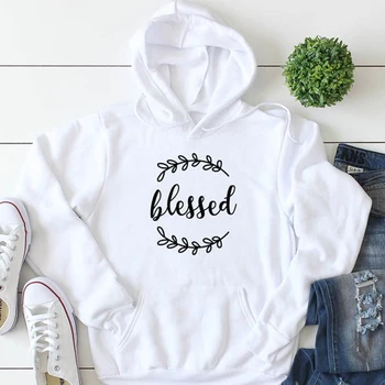 Blessed Christian Women Hoodies Autumn Winter hooded Long Sleeve Sweatshirt Pullover Jumpers Aesthetic Streetwear Dropshipping
Blessed Christian Women Hoodies Autumn Winter hooded Long Sleeve Sweatshirt Pullover Jumpers Aesthetic Streetwear Dropshipping