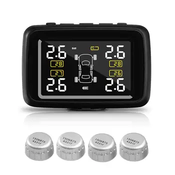 Car Wireless TPMS Tire Pressure Monitoring System With 4 External Sensors LCD Display Tyre Pressure Sensor Tpms Android
Car Wireless TPMS Tire Pressure Monitoring System With 4 External Sensors LCD Display Tyre Pressure Sensor Tpms Android
