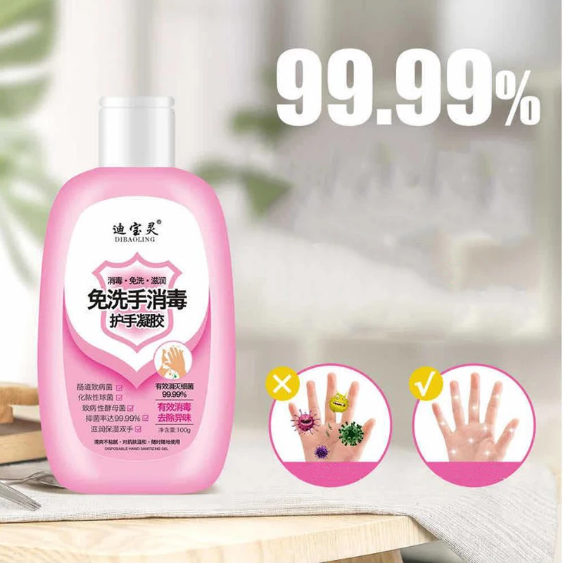 100ml Outdoor Cleansing Fluid Travel Portable Mini Antibacterial Hand Sanitizer Disposable No Clean Waterless Scented Gel
100ml Outdoor Cleansing Fluid Travel Portable Mini Antibacterial Hand Sanitizer Disposable No Clean Waterless Scented Gel