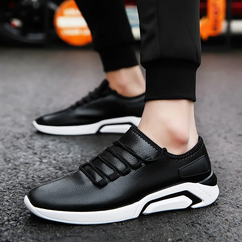 Spring And Summer White outside Extra High Men Small Leather Shoes Breathable Leather Men's Shoes Sub-British-Style Students Foo
Spring And Summer White outside Extra High Men Small Leather Shoes Breathable Leather Men's Shoes Sub-British-Style Students Foo