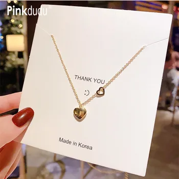 Pinkdudu Elegant Gold Clavicle Neck Chain Sweet Heart Pendant Necklaces Sexy Collar Necklace Accessory for Women Jewelry PD035
Pinkdudu Elegant Gold Clavicle Neck Chain Sweet Heart Pendant Necklaces Sexy Collar Necklace Accessory for Women Jewelry PD035