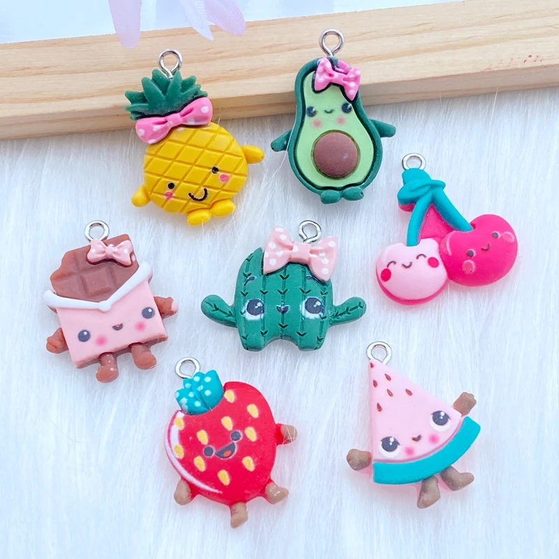 10pcs/Pack New Mini Cute Fruit Resin Charms For Earring Key Chain Necklace Pendant Jewelry Findings Making W37
10pcs/Pack New Mini Cute Fruit Resin Charms For Earring Key Chain Necklace Pendant Jewelry Findings Making W37