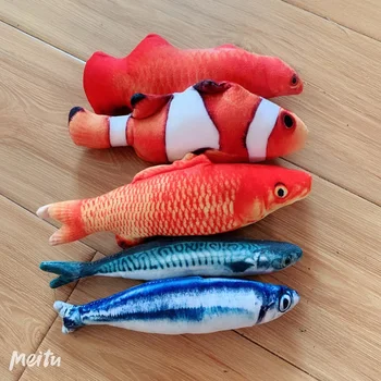 1pc 20/30/40cm Funny Simulation Fish Plush Toy Stuffed Fish Carp Plush Pet Cat Dog Toys Baby Kids Room Decor gift animal toys
1pc 20/30/40cm Funny Simulation Fish Plush Toy Stuffed Fish Carp Plush Pet Cat Dog Toys Baby Kids Room Decor gift animal toys