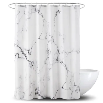 Modern Minimalist Marble Pattern Shower Curtain Polyester Waterproof Multi-Size Printing Shower Curtains Bathroom
Modern Minimalist Marble Pattern Shower Curtain Polyester Waterproof Multi-Size Printing Shower Curtains Bathroom