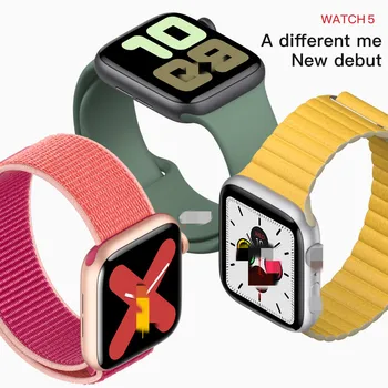 Smartwatch Series 5 IWO MAX Smart Watch 1:1 44MM Watch 5 IP68 waterproof ECG Heart Rate Monitor Support Music Control Clocks 
Smartwatch Series 5 IWO MAX Smart Watch 1:1 44MM Watch 5 IP68 waterproof ECG Heart Rate Monitor Support Music Control Clocks