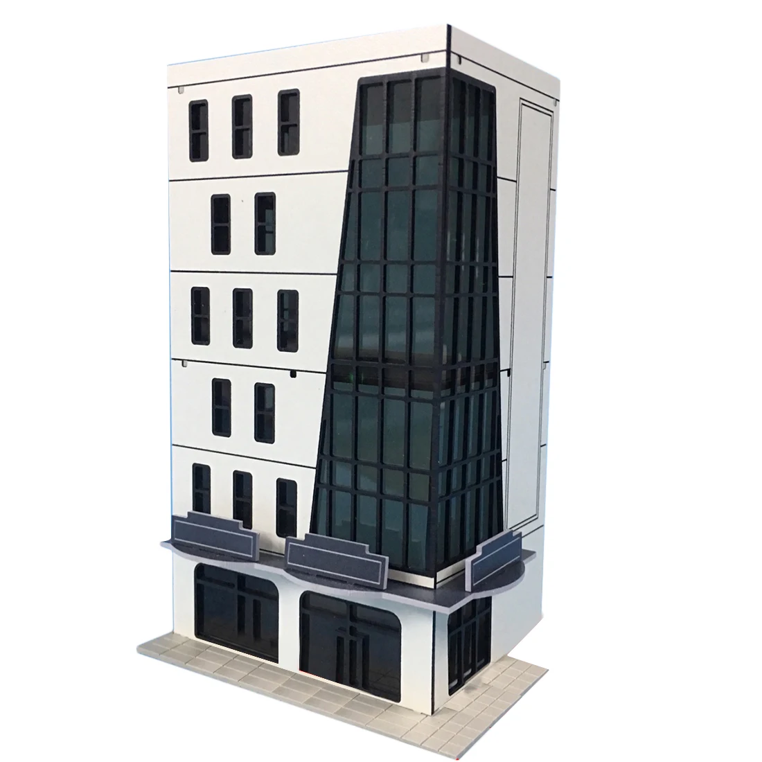 1:150 N Scale Train Sand Table Landscape DIY Assembly Model Office Building - White/Brown Type G
1:150 N Scale Train Sand Table Landscape DIY Assembly Model Office Building - White/Brown Type G